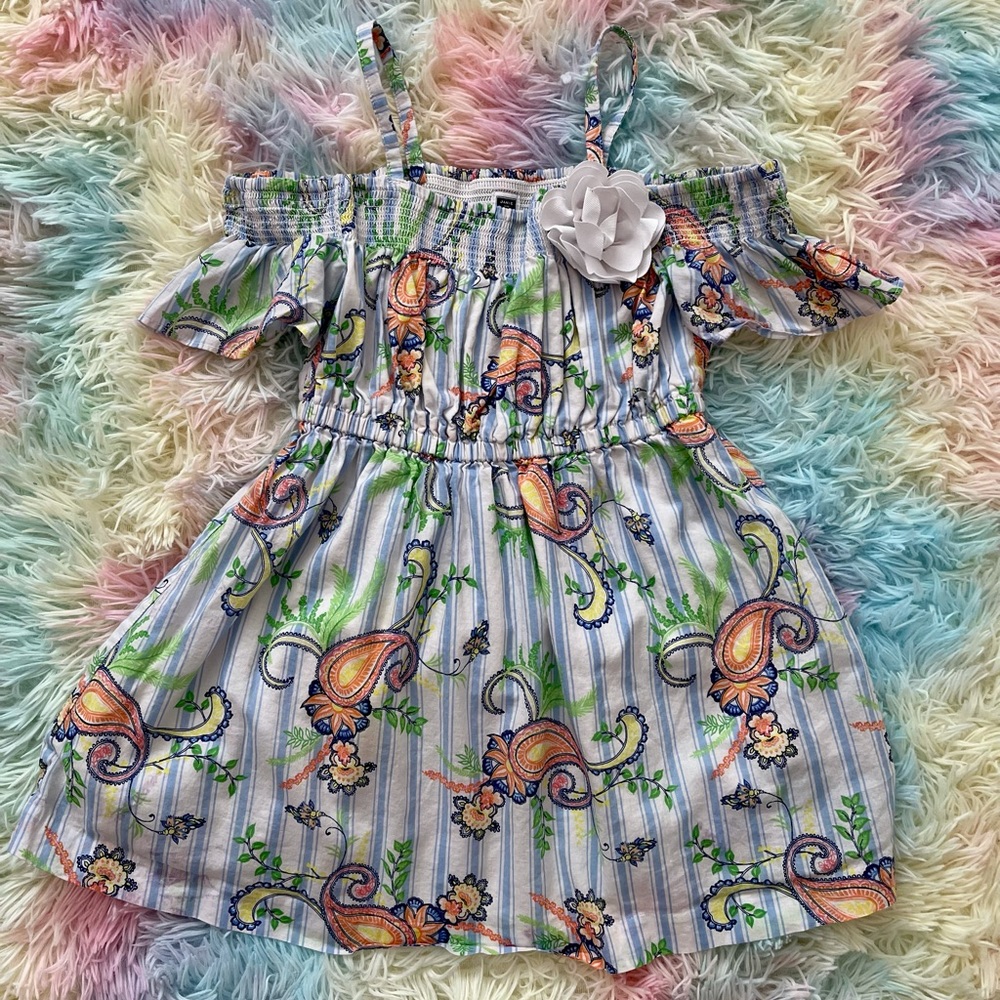 Janie & Jack off-the-shoulder dress
